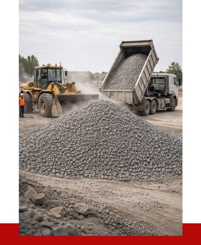 Купить щебень с доставкой в Выксе от 2593 руб. | ПРОНЕРУДВкс
