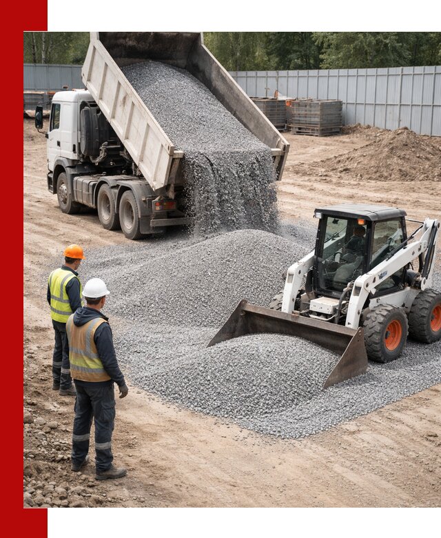 Доставка и продажа гранитного щебня фракции 0-5 в Выксе