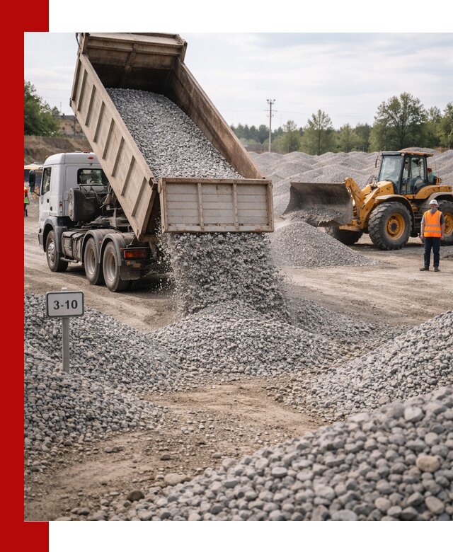 Гранитный щебень фракции 3–10: доставка и продажа в Выксе