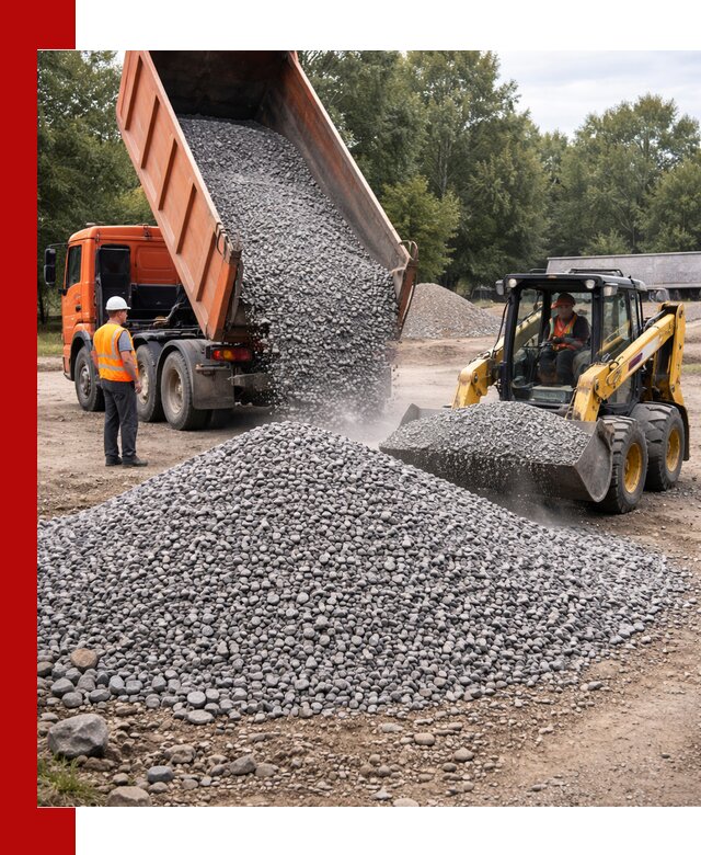 Купить гранитный щебень фракции 5–10 в Выксе с доставкой