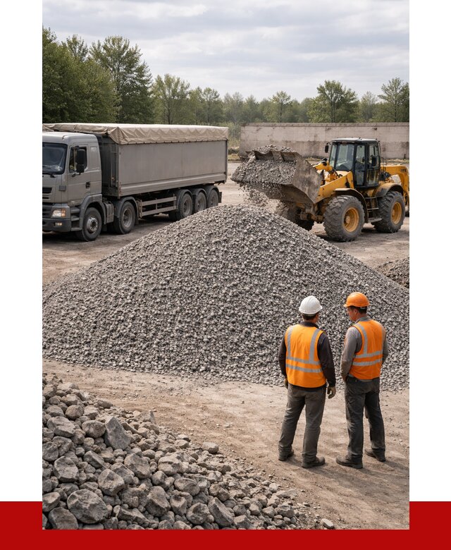 Гранитный щебень фракция 5-20 в Выксе от 4355 руб | ПРОНЕРУДВкс