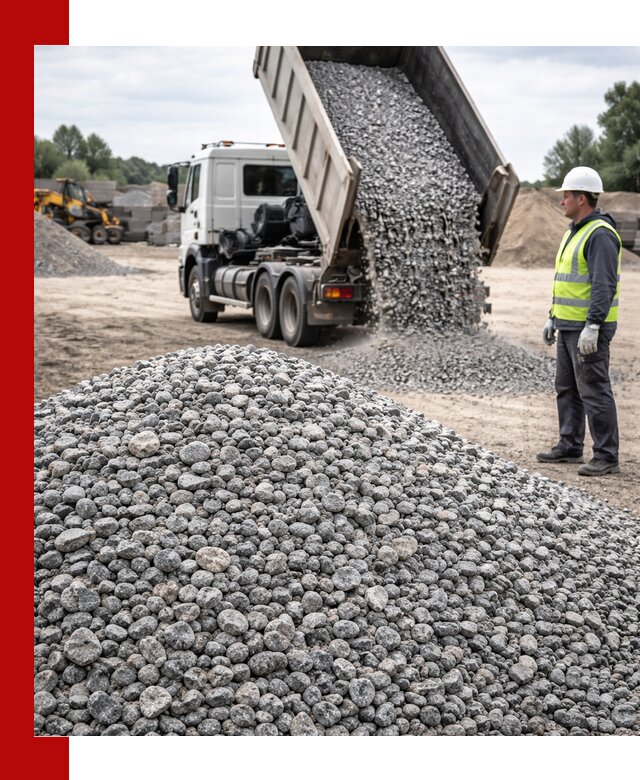 Доставка и продажа гранитного щебня фракции 5-20 в Выксе