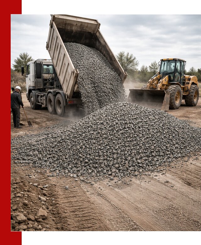 Гранитный щебень фракция 10-20 с доставкой в Выксе