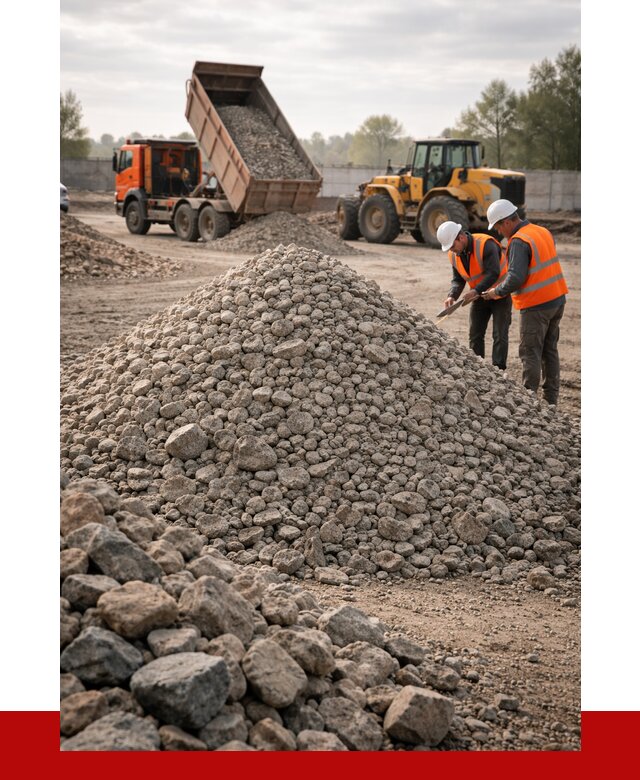 Гранитный щебень фракция 40-70 в Выксе от 2593 руб ПРОНЕРУДВкс