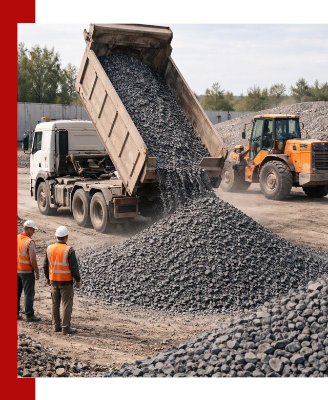 Доставка и продажа щебня габбро-диабаза в Выксе