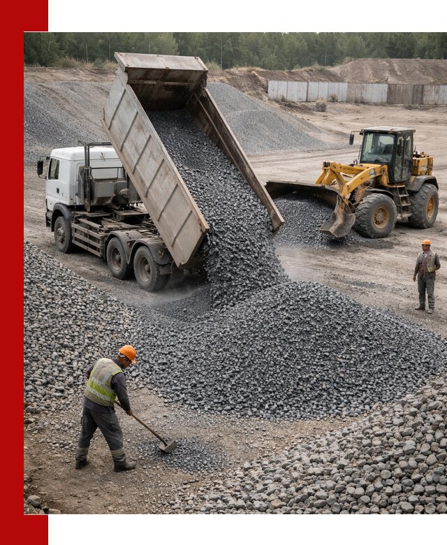 Щебень габбро-диабаз фр. 5-20 с доставкой в Выксе