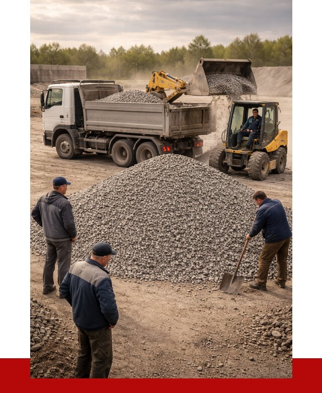 Гравийный щебень фракция 5-20 в Выксе от 2489 р. ПРОНЕРУДВкс