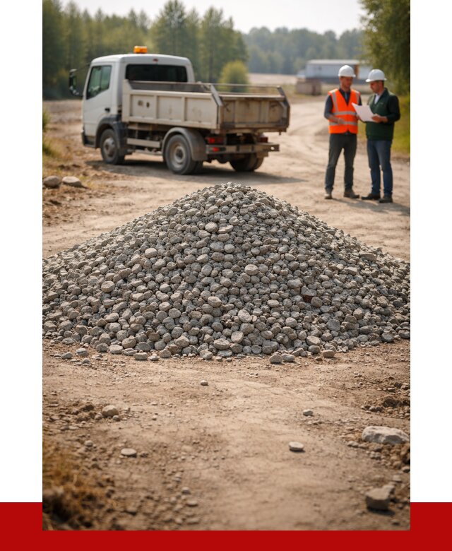 Гравийный щебень фракция 20-40 в Выксе от 1244 р. | ПРОНЕРУДВкс