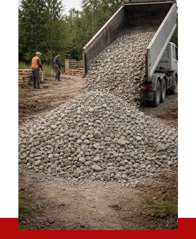 гравийный щебень фракция 70-120 в Выксе от 2541 р. ПРОНЕРУДВкс