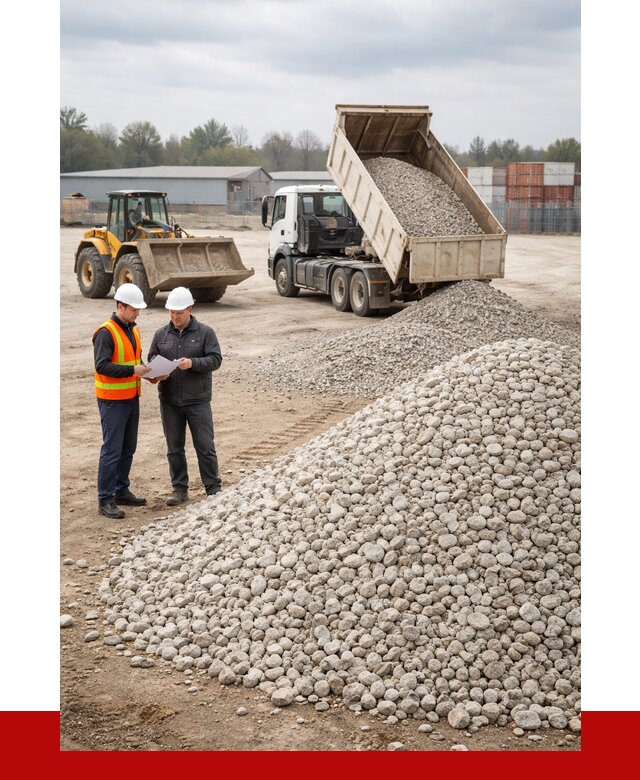 Известняковый щебень в Выксе от 1452 р. доставка | ПРОНЕРУДВкс