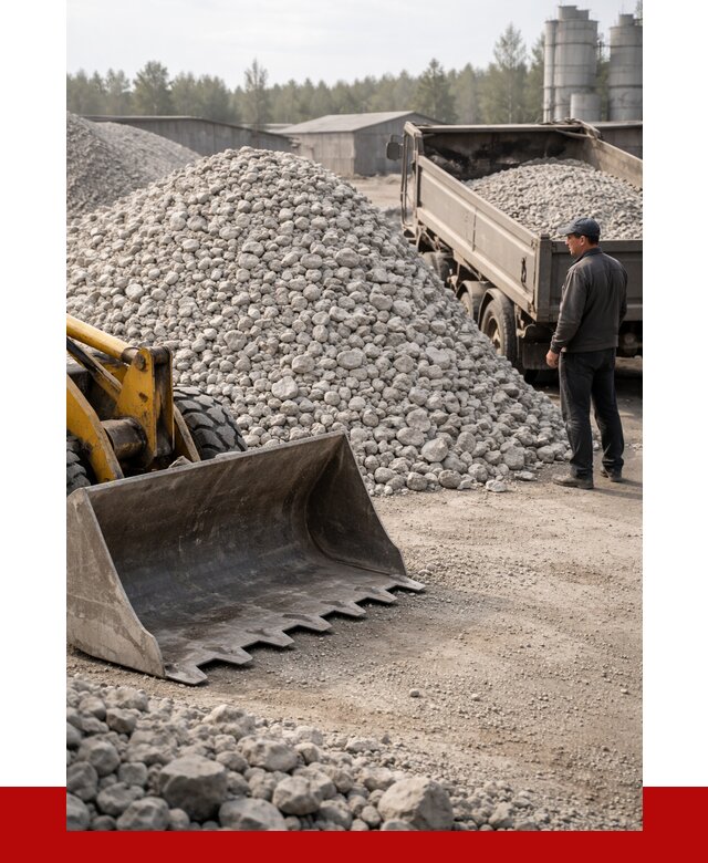 Известняковый щебень фракция 40-70 в Выксе от 4355 р. | ПРОНЕРУДВкс