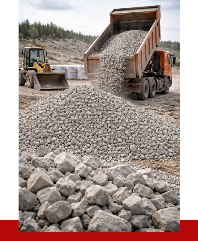 Доломитовый щебень фр. 20-40 в Выксе от 4355 р. | ПРОНЕРУДВкс