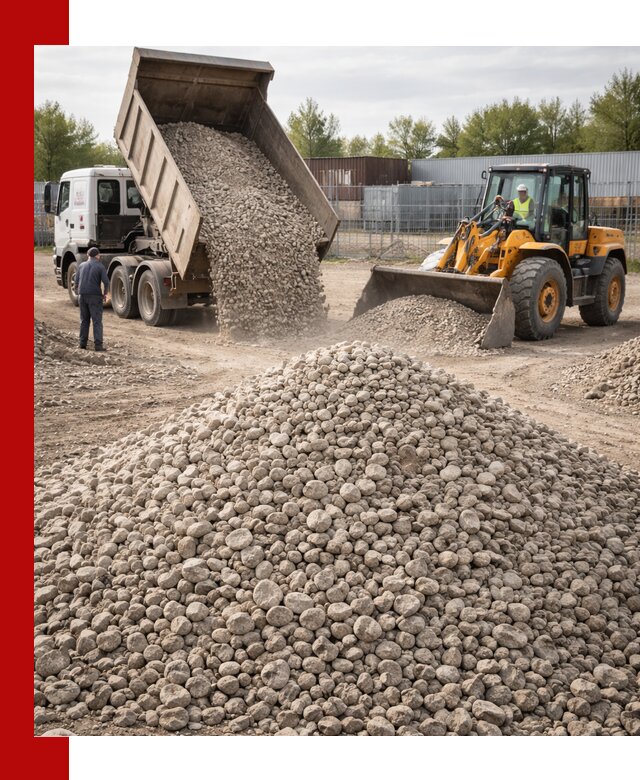 Доломитовый щебень фракции 20–41 с доставкой в Выксе