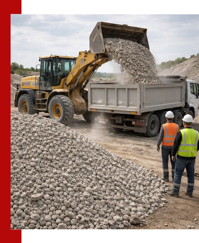 Доломитовый щебень фракция 40–71 доставка и продажа в Выксе