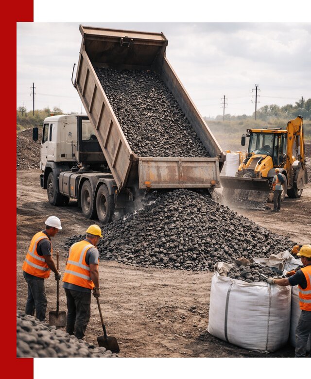 Шлаковый щебень фракция 40-70 с доставкой в Выксе