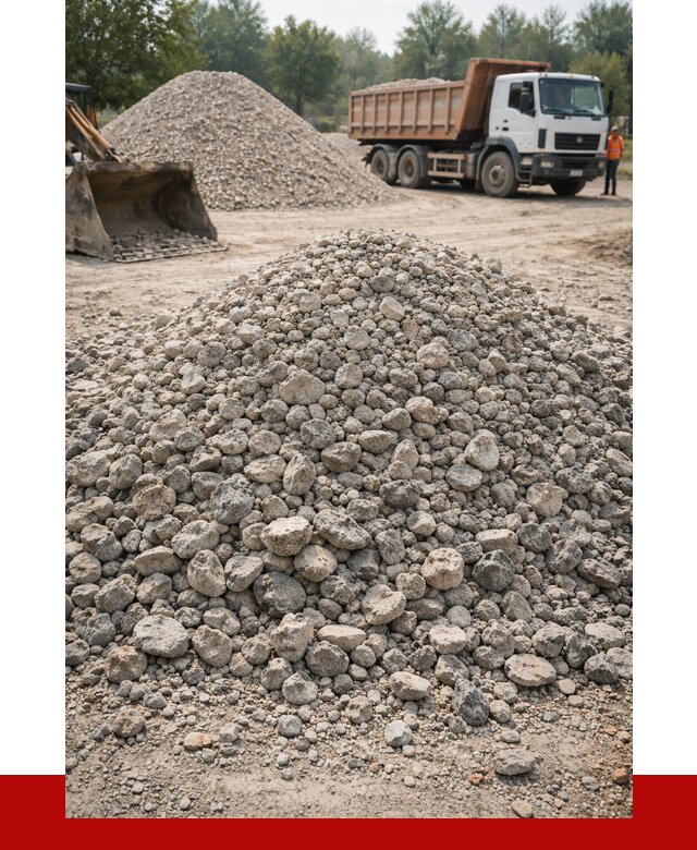 Вторичный щебень фракция 20-40 в Выксе от 2281 р ПРОНЕРУДВкс