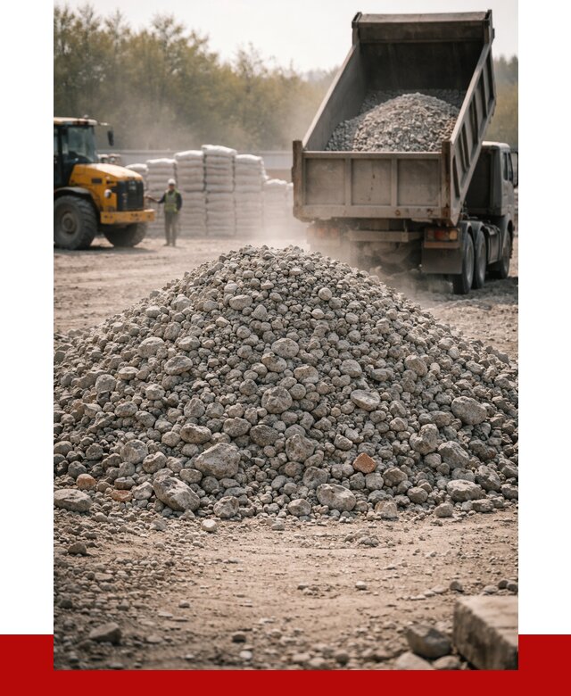 Вторичный щебень фракция 70-150 в Выксе от 1452 р. | ПРОНЕРУДВкс