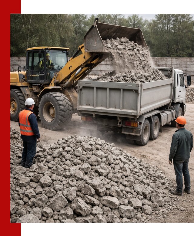 Вторичный щебень фракция 70–150 в Выксе с доставкой