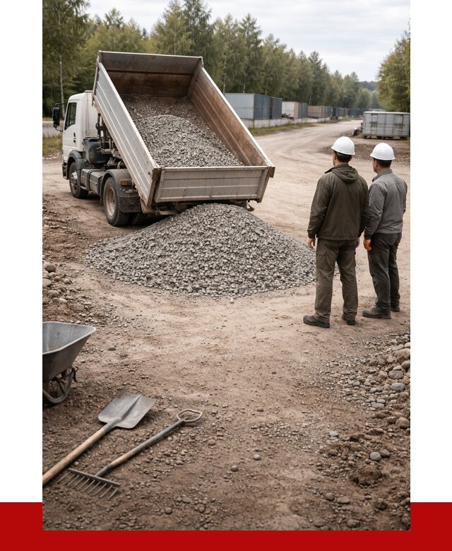 Бетонный щебень фракция 5-20 в Выксе от 3318 р., ПРОНЕРУДВкс