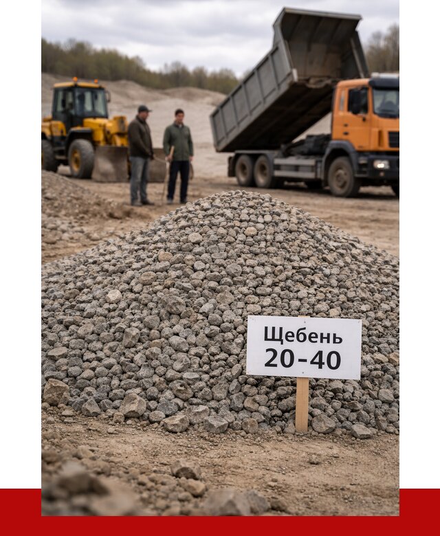 Бетонный щебень фракция 20-40 в Выксе от 2541 р. | ПРОНЕРУДВкс