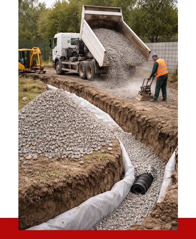 Щебень для дренажа в Выксе от 1918 р., ПРОНЕРУДВкс доставка