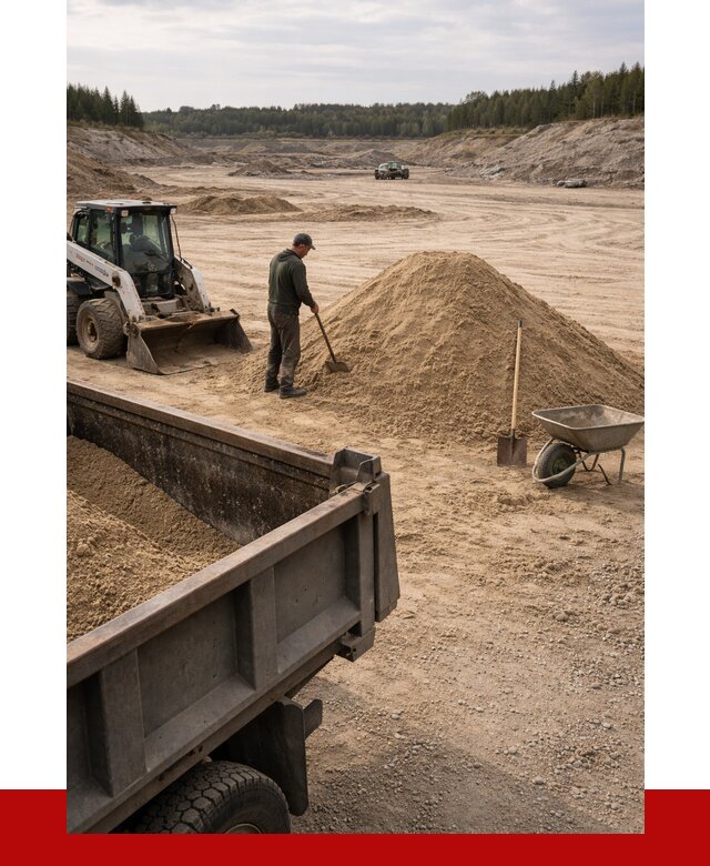 Карьерный песок среднезернистый в Выксе, от 2281 р. ПРОНЕРУДВкс