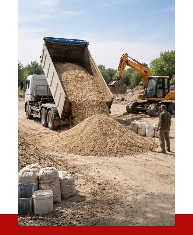 Купить речной песок в Выксе от 1244 р. за куб | ПРОНЕРУДВкс