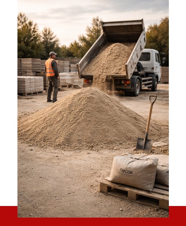 Купить сухой песок в Выксе с доставкой от 2489 р. | ПРОНЕРУДВкс