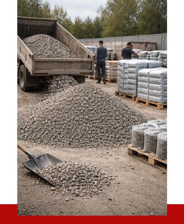 Гравий фракция 5-20 в Выксе купить от 2385 р. ПРОНЕРУДВкс