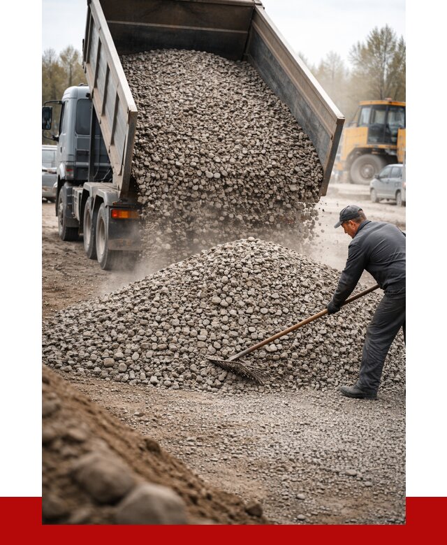 Гравий фракция 20-40 в Выксе от 2593 р. доставка | ПРОНЕРУДВкс