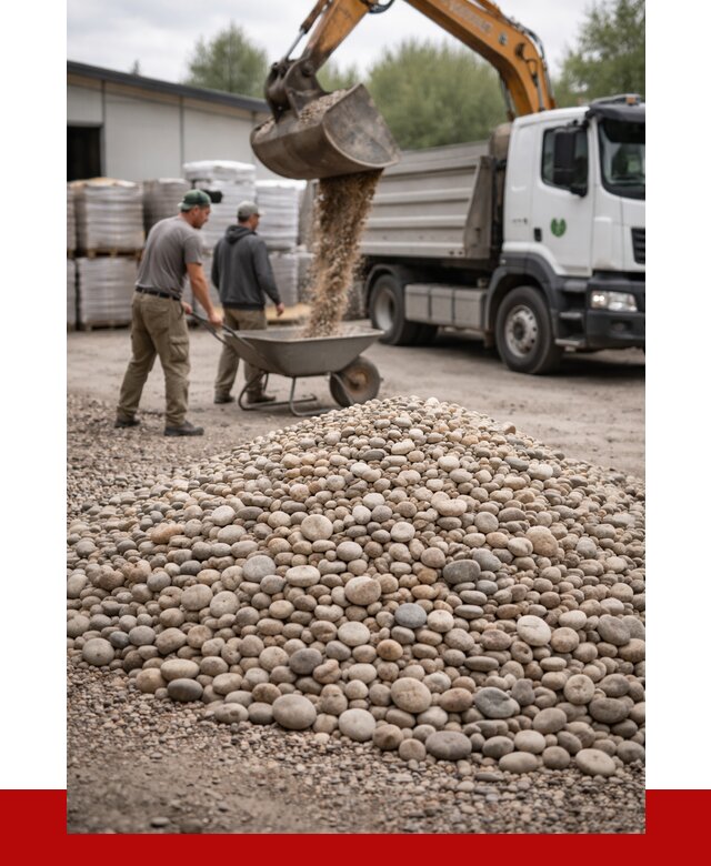 Галька декоративная в Выксе от 3318 р. за куб | ПРОНЕРУДВкс