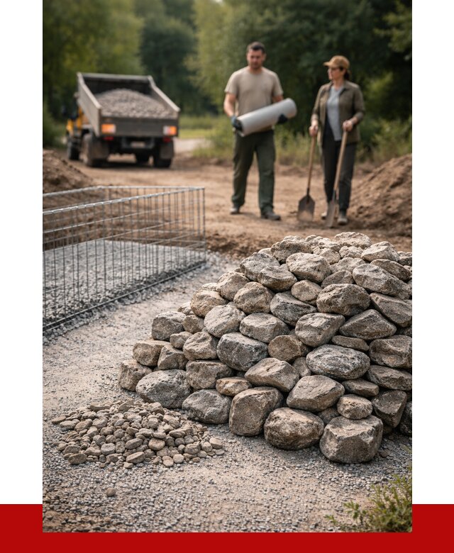 Камень для габионов фракция 100-200 в Выксе от 4978 р. | ПРОНЕРУДВкс