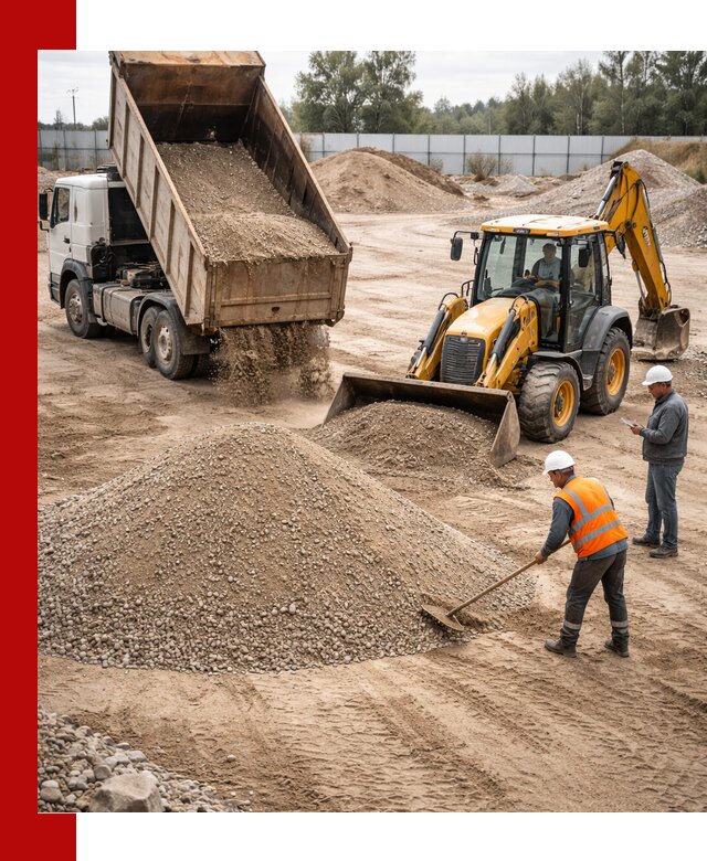 Поставка и доставка ПГС С4 в мешках и самосвалах в Выксе
