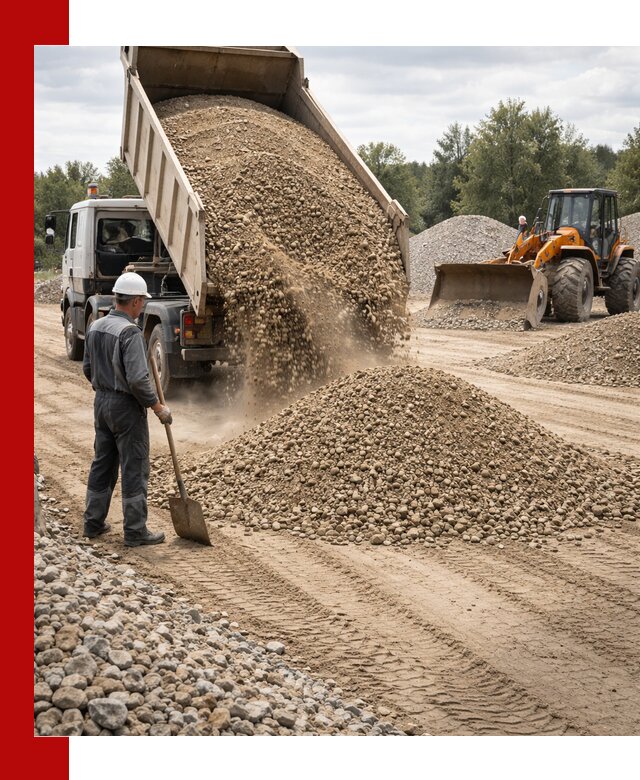 Доставка щпс С3 в Выксе самосвалами и бортовыми грузовиками