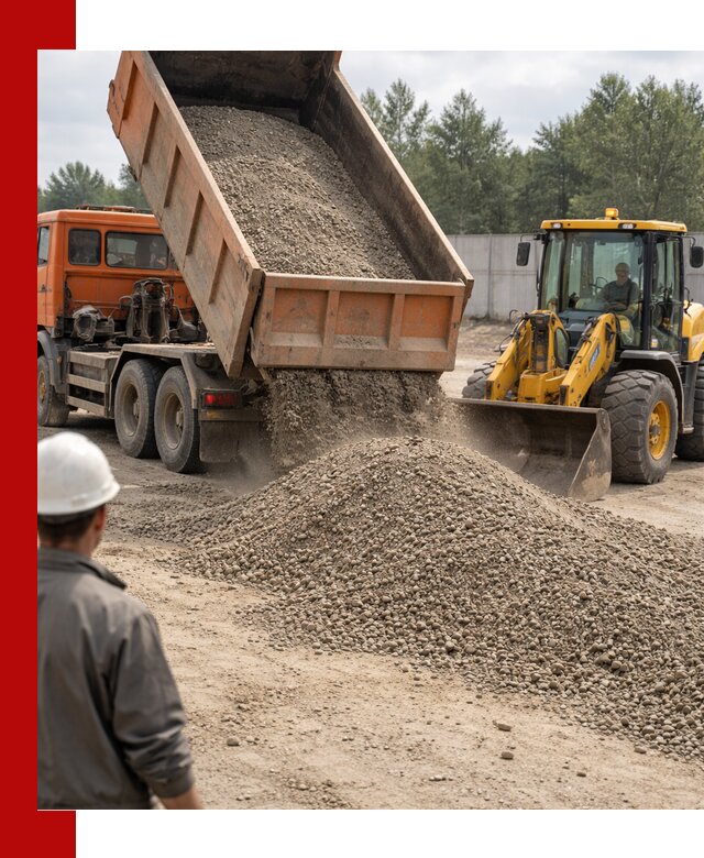 Доставка щпс С8 самосвалами в Выксе от производителя