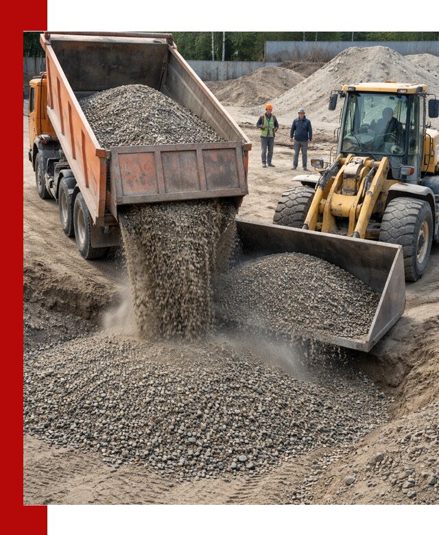 Доставка щпс С9 самосвалами по выгодным тарифам в Выксе