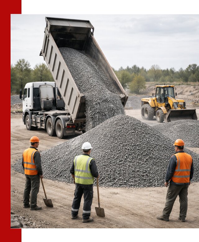 Доставка и продажа гранитной крошки в Выксе