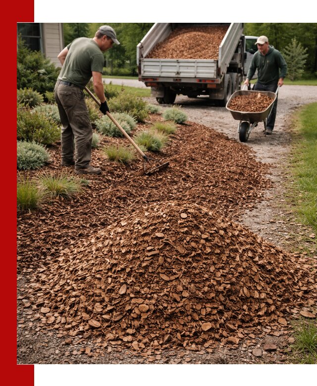 Крошка для мульчирования с доставкой в Выксе
