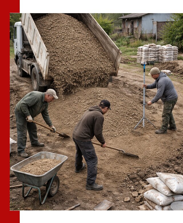 Керамзитовый песок с доставкой в Выксе оптом и в розницу