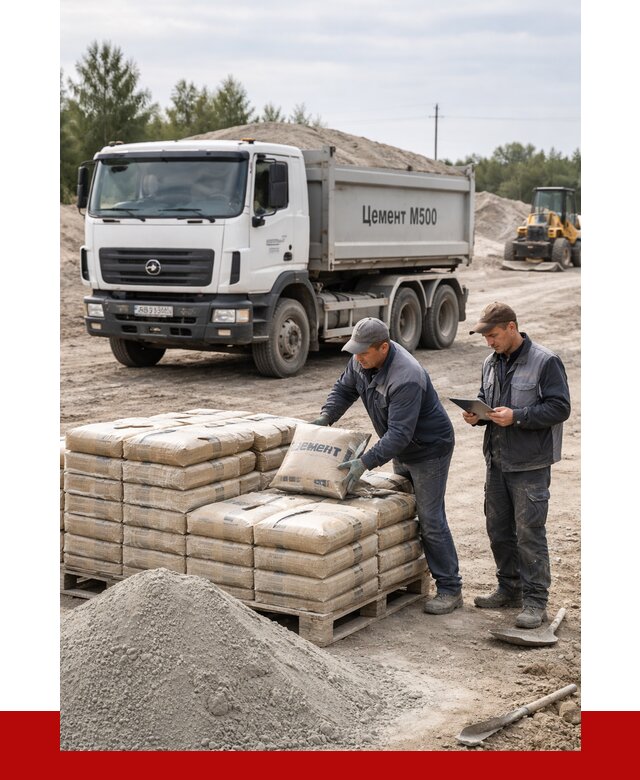 Купить цемент м500 с доставкой в Выксе от 5392 р. | ПРОНЕРУДВкс