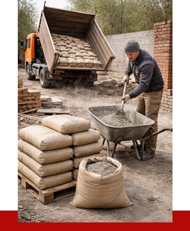 Купить сухую смесь для кладки в Выксе от 1244 р. | ПРОНЕРУДВкс