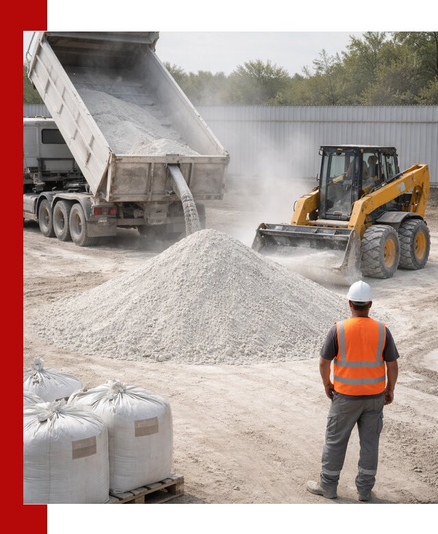 Доставка и продажа известняковой муки в Выксе