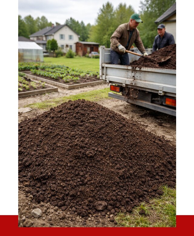 Плодородный грунт в Выксе с доставкой от 4355 р. | ПРОНЕРУДВкс