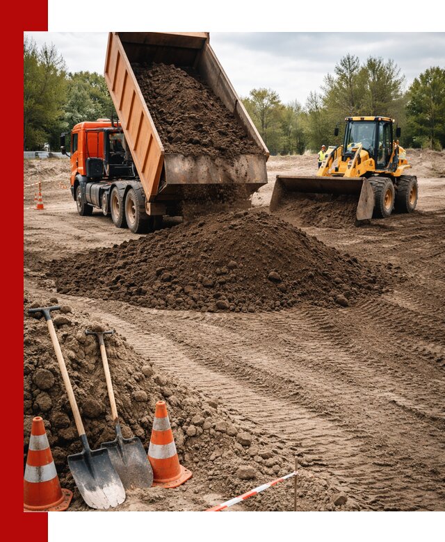 Поставка и доставка планировочного грунта в Выксе