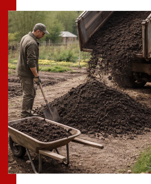 Доставка качественной земли для огорода в Выксе