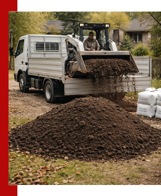 Доставка садовой земли в больших объёмах в Выксе