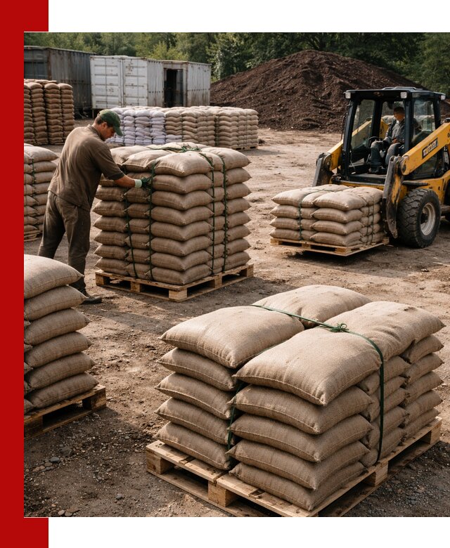 Доставка торфа в мешках по выгодным ценам в Выксе