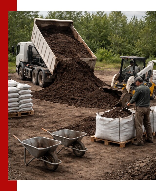 Доставка и продажа торфогрунта в Выксе оптом и в розницу