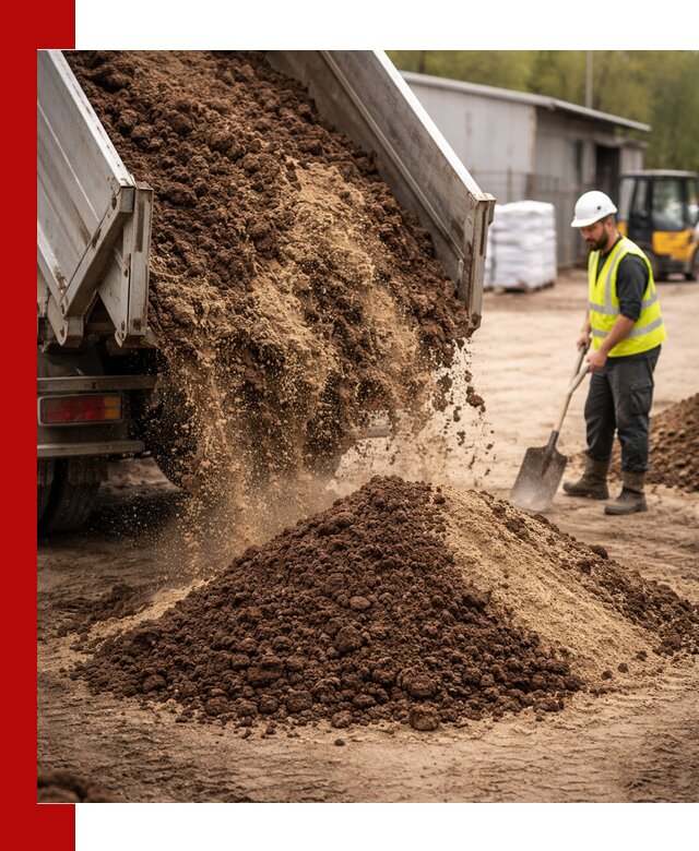 Доставка торфо-песчаной смеси в Выксе для строительства и озеленения