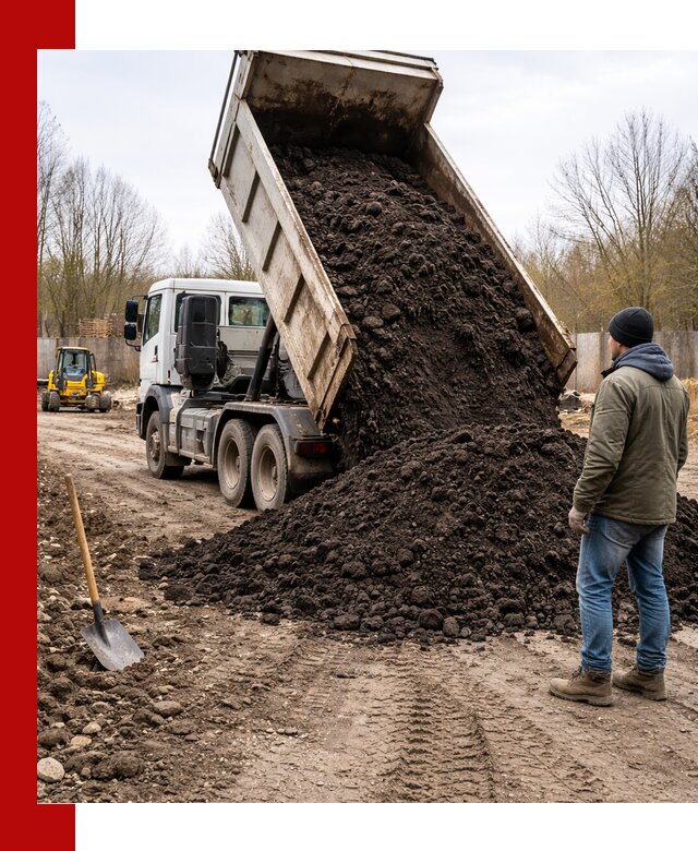 Доставка чернозема навалом в Выксе быстро и выгодно